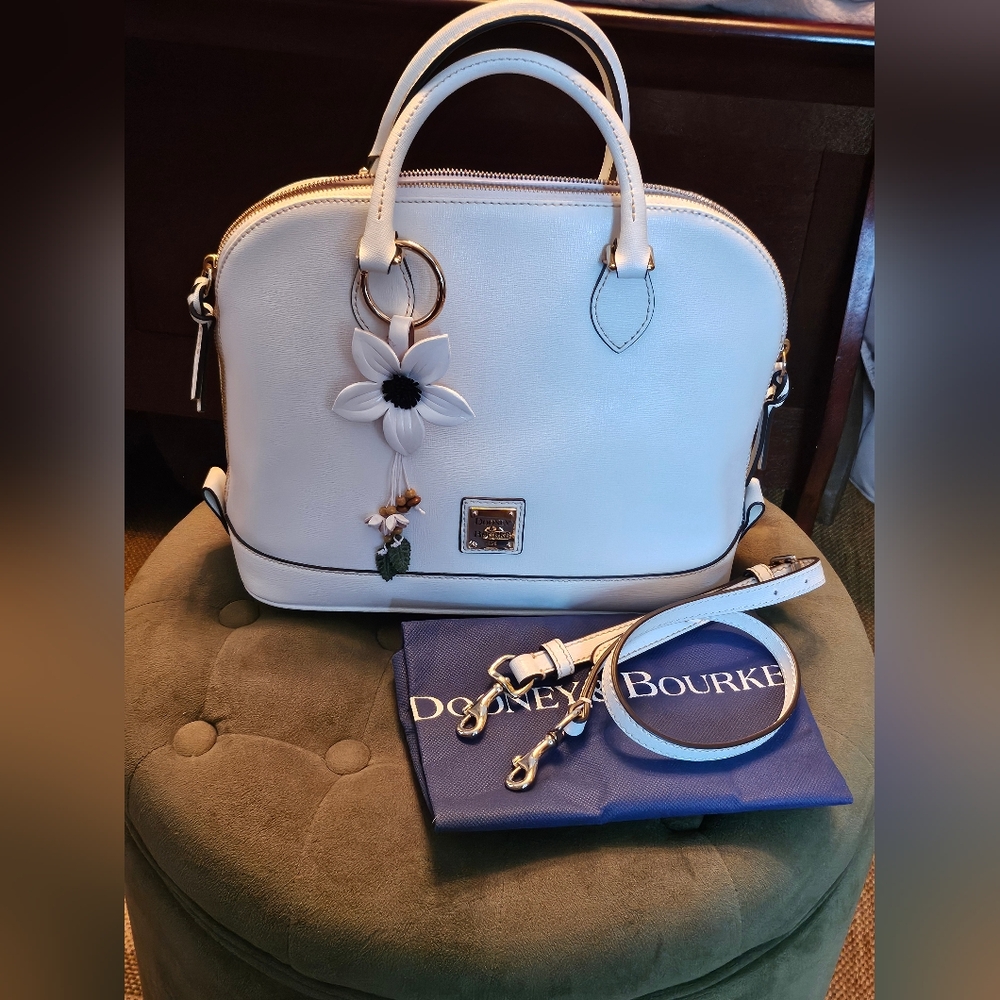 Dooney & Bourke White Dome Satchel